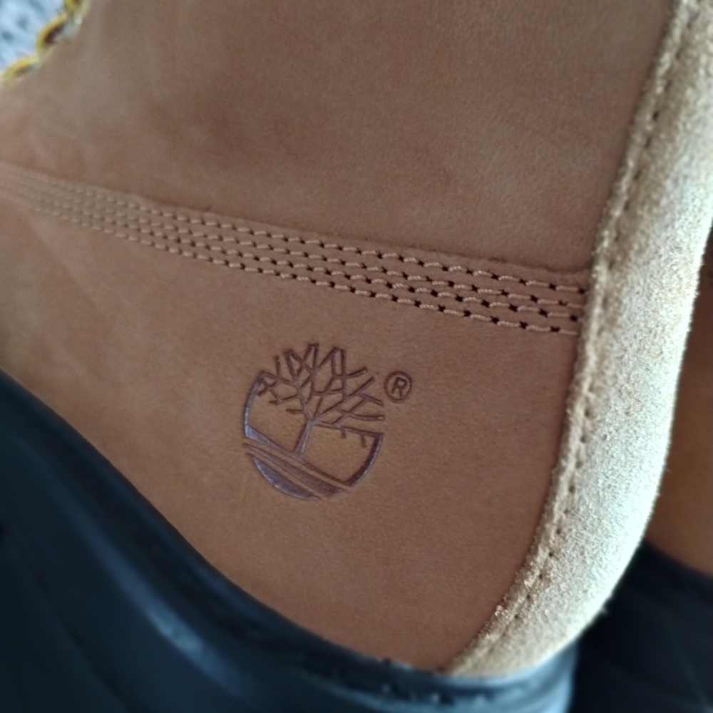 Timberland Premium Platform 6-Inch Boots Wheat Nubuck Women’s 9 NWOT A2KMU - Picture 6 of 11